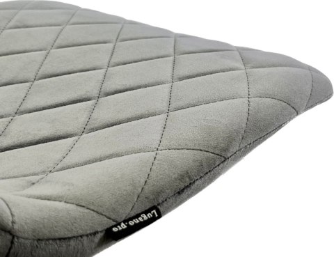 Krzesło tapicerowane SORANO VELVET DARK GREY II GATUNEK Lugano Krzesło tapicerowane SORANO VELVET DARK GREY II GATUNEK Lugano