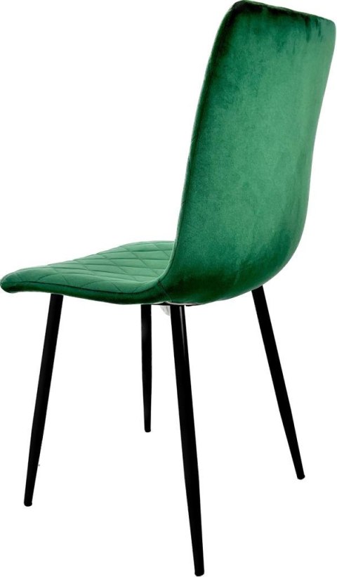Krzesło tapicerowane SORANO VELVET GREEN Lugano Krzesło tapicerowane SORANO VELVET GREEN Lugano