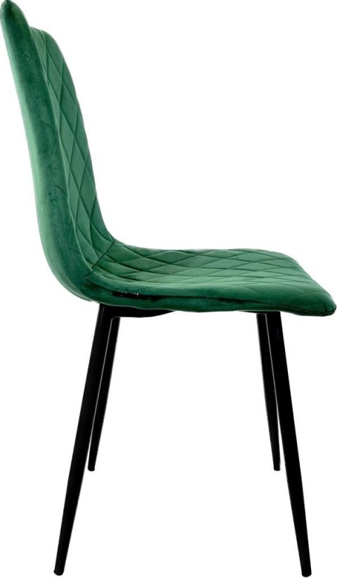 Krzesło tapicerowane SORANO VELVET GREEN Lugano Krzesło tapicerowane SORANO VELVET GREEN Lugano