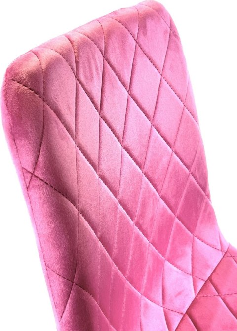 Krzesło tapicerowane SORANO VELVET PINK II GATUNEK Lugano Krzesło tapicerowane SORANO VELVET PINK II GATUNEK Lugano