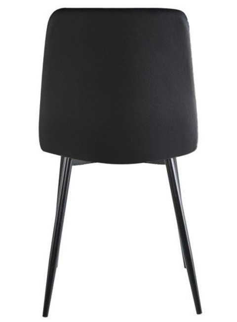Krzesło tapicerowane TRIO VELVET BLACK II GATUNEK Lugano Krzesło tapicerowane TRIO VELVET BLACK II GATUNEK Lugano