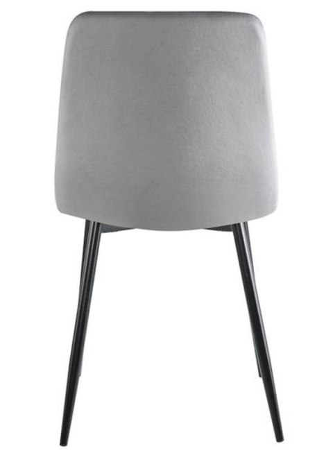 Krzesło tapicerowane TRIO VELVET GREY OUTLET Lugano Krzesło tapicerowane TRIO VELVET GREY OUTLET Lugano