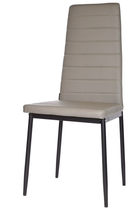 Krzesło tapicerowane VALVA PU GREY II GATUNEK Lugano Krzesło tapicerowane VALVA PU GREY II GATUNEK Lugano