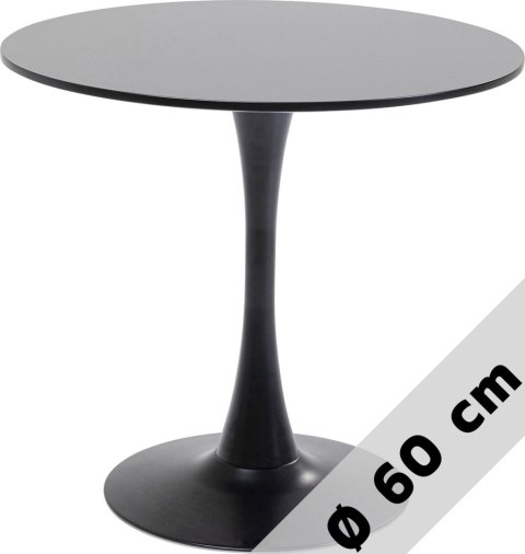 Stół okrągły VICTORY BLACK 60 cm SMOKE II GATUNEK Lugano Stół okrągły VICTORY BLACK 60 cm SMOKE II GATUNEK Lugano