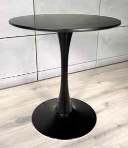 Stół okrągły VICTORY BLACK 60 cm SMOKE II GATUNEK Lugano