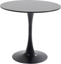 Stół okrągły VICTORY BLACK 60 cm SMOKE II GATUNEK Lugano
