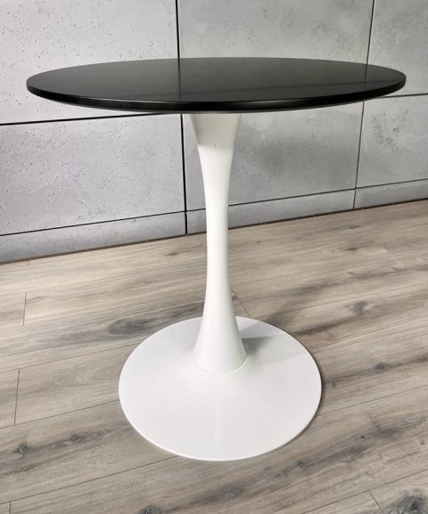 Stół okrągły VICTORY BLACK 70 cm MILK Lugano Stół okrągły VICTORY BLACK 70 cm MILK Lugano