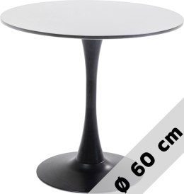 Stół okrągły VICTORY GREY 60 cm SMOKE Lugano