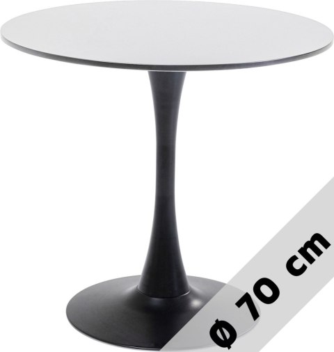 Stół okrągły VICTORY GREY 70 cm SMOKE Lugano Stół okrągły VICTORY GREY 70 cm SMOKE Lugano
