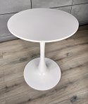Stół okrągły VICTORY WHITE 70 cm MILK II GATUNEK Lugano