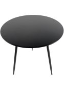 Stół okrągły VINCI BLACK 70 cm II GATUNEK Lugano