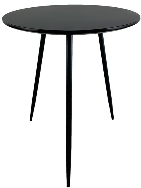 Stół okrągły VINCI BLACK 70 cm II GATUNEK Lugano Stół okrągły VINCI BLACK 70 cm II GATUNEK Lugano