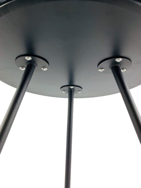 Stół okrągły VINCI BLACK 70 cm II GATUNEK Lugano Stół okrągły VINCI BLACK 70 cm II GATUNEK Lugano