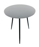 Stół okrągły VINCI GREY 60 cm Lugano