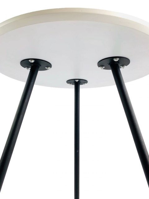 Stół okrągły VINCI WHITE 70 cm II GATUNEK Lugano Stół okrągły VINCI WHITE 70 cm II GATUNEK Lugano