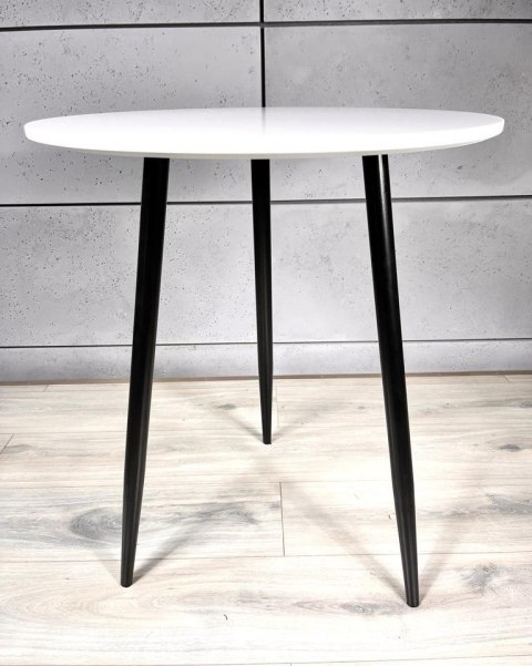 Stół okrągły VINCI WHITE 70 cm II GATUNEK Lugano Stół okrągły VINCI WHITE 70 cm II GATUNEK Lugano