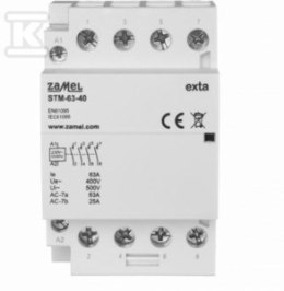 STYCZNIK 63A 4XNO STM-63-40 ZAMEL