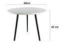 Stół VINCI LITTLE WHITE 60 II GATUNEK Lugano