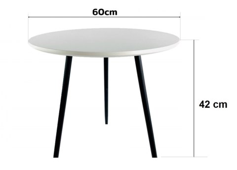 Stół VINCI LITTLE WHITE 60 II GATUNEK Lugano Stół VINCI LITTLE WHITE 60 II GATUNEK Lugano