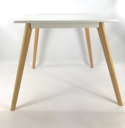 Stół skandynawski kwadratowy TORRE BIANCO 80x80 II GATUNEK Lugano Stół skandynawski kwadratowy TORRE BIANCO 80x80 II GATUNEK Lugano