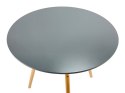 Stół skandynawski okrągły STELLA GREY 80 - II GATUNEK Lugano