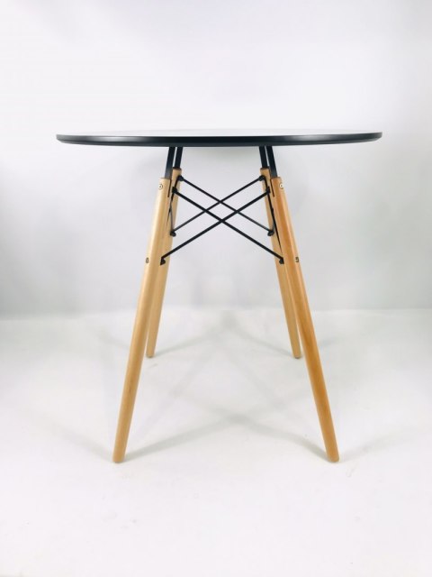 Stół skandynawski okrągły STELLA NERO 70 Lugano Stół skandynawski okrągły STELLA NERO 70 Lugano