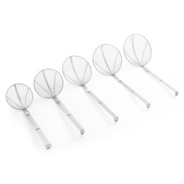 Cedzak sitko do smażenia w głębokim oleju ze stali nierdzewnej śr. 180 mm - Hendi 640500 Hendi