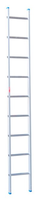 DRABINA ALUMINIOWA OPIERALNA 265CM 9 SZCZEBLI DRABEX