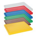 Deska do krojenia HACCP do mięsa wędlin GN 1/1 brązowa - Hendi 826041 Hendi