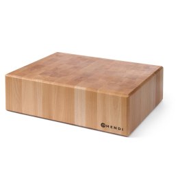 Drewniany kloc masarski z drewna bukowego wys. 150 mm - Hendi 505632 Hendi