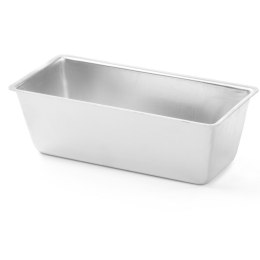 Foremka do pieczenia ciasta prostokątna 30x11x7.5cm aluminiowa - Hendi 682401 Hendi