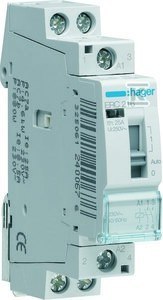 PRZEK.INSTAL.2NO 16A 230V AC HAGER