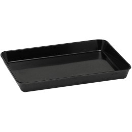 Pojemnik taca na mięso i żywność z melaminy 420x280x60mm czarny - Hendi 568309 Hendi