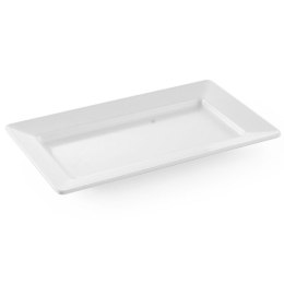 Półmisek z melaminy prostokątny 36x20.5cm wys. 3.8cm biały - Hendi 561508 Hendi