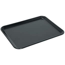Taca ekspozycyjna do żywności z melaminy 350x240x17mm czarna - Hendi 569207 Hendi