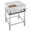Bemar podgrzewacz wodny na podstawie stalowej 6 x GN 1/3 2000W 230V Royal Catering