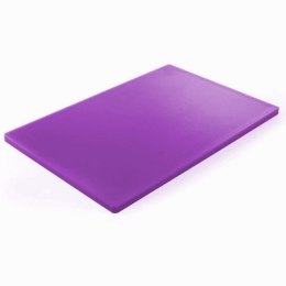 Deska kuchenna do krojenia HACCP HDPE dla alergików 60x40cm fioletowa - Hendi 825662 Hendi