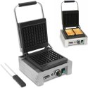 Gofrownica profesjonalna na 2 gofry prostokątne 1.5kW - Hendi 212103 Hendi