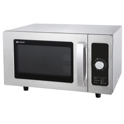 Kuchenka mikrofalowa profesjonalna z timerem 1000W poj. 25L Hendi
