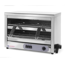 Opiekacz toster salamander kwarcowy GN1/1 timer 4500W 400V - Hendi 264331 Hendi