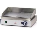 Płyta grzewcza grillowa Profi Line gładka-ryflowana do pracy ciągłej 2400W - Hendi 203156 Hendi