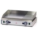 Płyta grzewcza grillowa Profi Line gładka-ryflowana podwójna do pracy ciągłej 3500W - Hendi 203163 Hendi