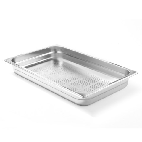 Pojemnik GN perforowany stal nierdzewna GN1/1 530x325mm wys. 20mm - Hendi 802168 Hendi
