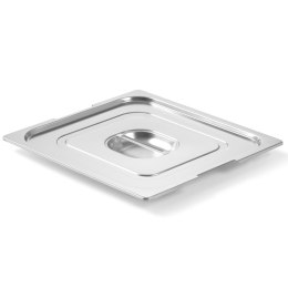 Pokrywka do pojemnika GN Profi Line z wycięciem na uchwyty GN2/3 354x325mm stal nierdzewna - Hendi 804216 Hendi
