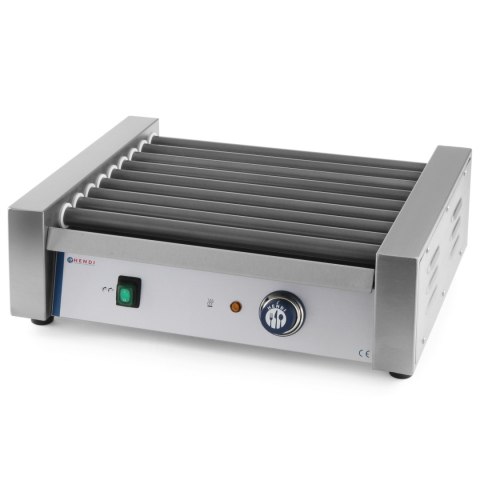 Roller grill podgrzewacz rolkowy do parówek 9 rolek 940W - Hendi 268605 Hendi