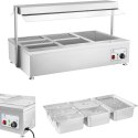 Suchy bemar podgrzewacz bez wody wolnostojący 6 x GN 150mm 55L Royal Catering Royal Catering