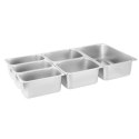 Suchy bemar podgrzewacz bez wody wolnostojący 6 x GN 150mm 55L Royal Catering Royal Catering