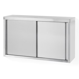 Szafka wisząca ścienna stalowa do kuchni z drzwiami suwanymi 100x60x30cm - Hendi 811207 Hendi