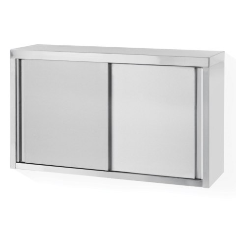 Szafka wisząca ścienna stalowa do kuchni z drzwiami suwanymi 120x60x40cm - Hendi 811214 Hendi