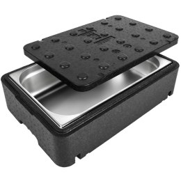 Termobox pudełko termos pojemnik termiczny z pokrywką do żywności leków 600x400x166mm 23L GN1/1 Arpack ARPACK